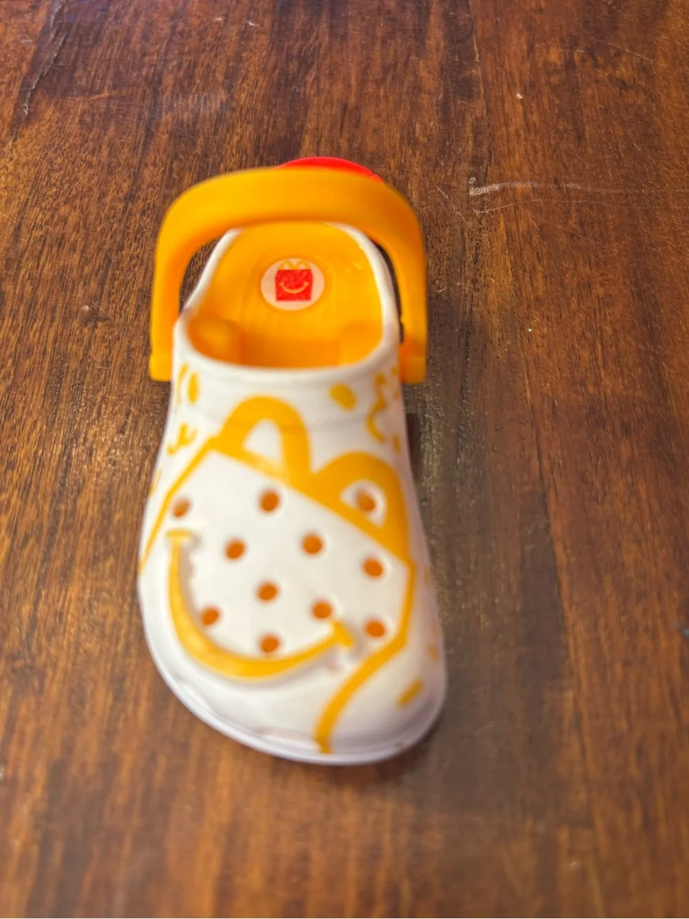 2024 Mcdonald's Crocs Toy # 8 Shoe Keychain Bag Clip No Box